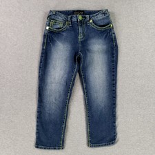 Baby Phat Size 5 Vintage Jeans Stretch Heavy Stitching Embroidered Retro 2000s