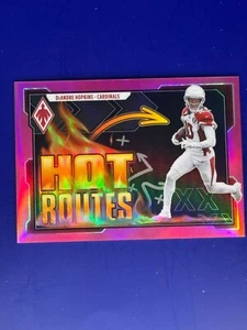 DeAndre Hopkins 2021 Panini Phoenix HR-3 Hot Routes Pink Prizm /175 Cardinals - Picture 1 of 2