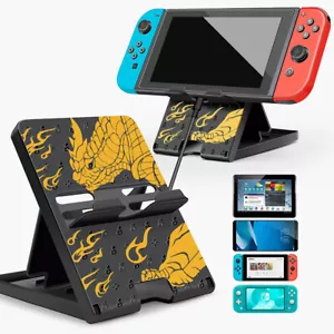 For Nintendo Switch Adjustable Holder Foldable Game Portable Bracket Base Stand - Picture 1 of 8