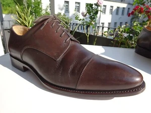 PRIME SHOES PS BERGAMO Herr Goodyear Schuhe Leder Germany Gr.43,5(UK9,5) f.Neuw - Bild 1 von 18