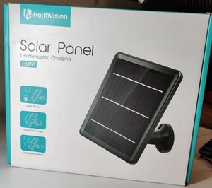 Panel solar HeimVision carga ininterrumpida HMS3 para cámara de seguridad #22F - Imagen 1 de 4