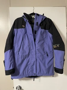 Mountain Hardwear Conduit Jacket Women's SZ 8 Hooded Ski Snowboard Purple /Black - Bild 1 von 18