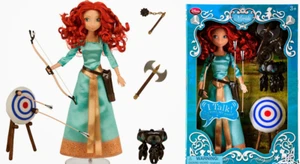 Disney Brave Deluxe sprechende Merida Puppe mit Pfeil und Bogen 2014 - Neu - Bild 1 von 12