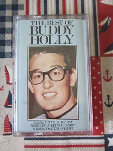 BUDDY HOLLY THE BEST OF ORIGINAL 1980s HALLMARK AUDIO CASSETTE ALBUM - Picture 1 of 6