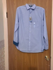Men's Button Down, Van Heusen, Wrinkle Free, Size- Small, NWT, Classic Fit - Picture 1 of 10