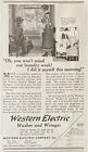 1919 AD(L19)~WESTERN ELECTRIC CO. WESTERN WASHER AND WRINGER