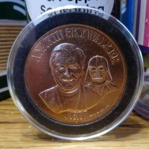 Kenner Star Wars 1984 ANAKIN SKYWALKER Power of the Force BRONZE Prototyp Münze - Bild 1 von 2