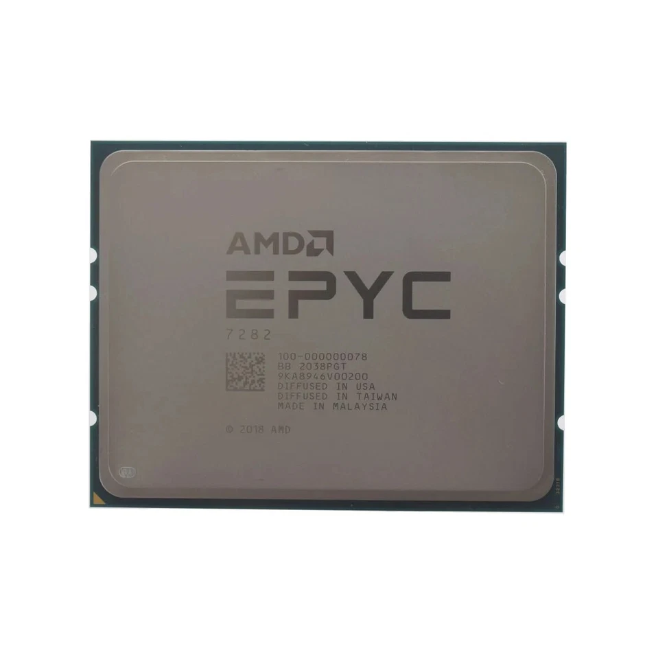 NEW Dell AMD EPYC 7282 16-Core 2.8GHZ 64MB L3 CPU Processor - 100-000000078 - Image 1 of 1