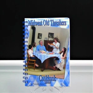 Vintage Cookbook Midwest Old Threshers 2003 Mt. Pleasant IA - Imagen 1 de 12