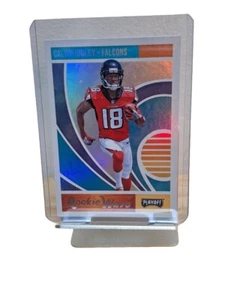 CALVIN RIDLEY.. 2018 PLAYOFF FOOTBALL 🏈 KARTE.. ROOKIE WAVE.. KARTE NUMMER 5 - Bild 1 von 3