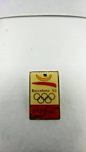 Prendedor coleccionable vintage de Coca Cola de los Juegos Olímpicos de Barcelona 1992 - Imagen 1 de 2