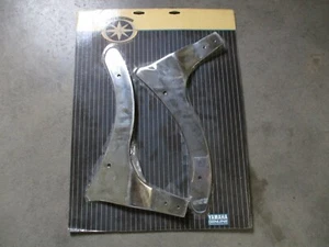 Yamaha V-STAR 1100 OEM Backrest Chrome Side Bars Kit Complete USA-5KS41-10 EM23 - Picture 1 of 6