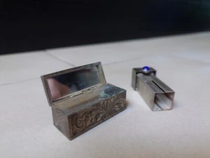 Portarossetto Vintage Inizio '900 Argento 800 - Foto 1 di 6