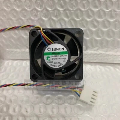 SUNON HA40201VA-Q04U-S99 4020 DC12V 0.58W 4-Pin PWM Speed Control Cooling Fan - Image 1 of 2
