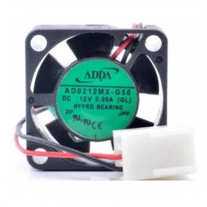 ADDA AD0212MX-G50 2510 25mm x 10mm Cooler Cooling Fan 12V 0.08A 2Wire 3Pin TG19 - Picture 1 of 2