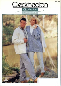 Cleckheaton Adult Pattern Booklet No 796 NOS - Picture 1 of 4