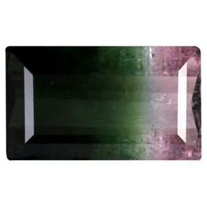 4.33 ct Octagon (14 x 8 mm) Unheated / Untreated Watermelon Tourmaline - Picture 1 of 2