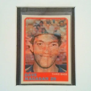 #83 Dave Magadan 1988 Sportflics Base Card New York Mets - Picture 1 of 2
