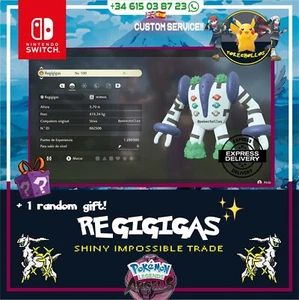 ✨REGIGIGAS SHINY✨ | pokemon leyendas Arceus 🏞️ / Legends Arceus 🌋 - Imagen 1 de 3