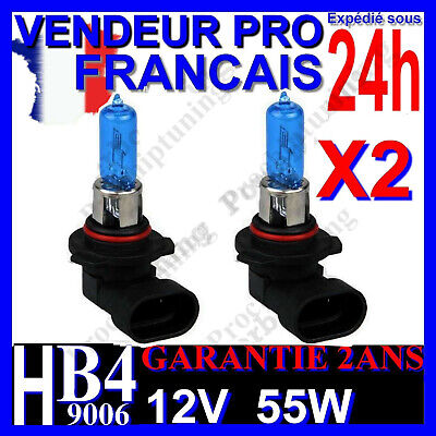  X2 Ampoules Xenon Hb4 55w Lampe 9006 Pour Voiture Feu Super White Phare 12v  • 9.89€