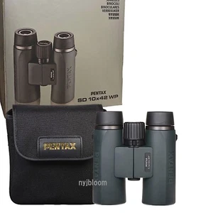 New PENTAX SD 10x42 WP Binoculars (S-Series) Roof-Prism Multi-Coating - Picture 1 of 5