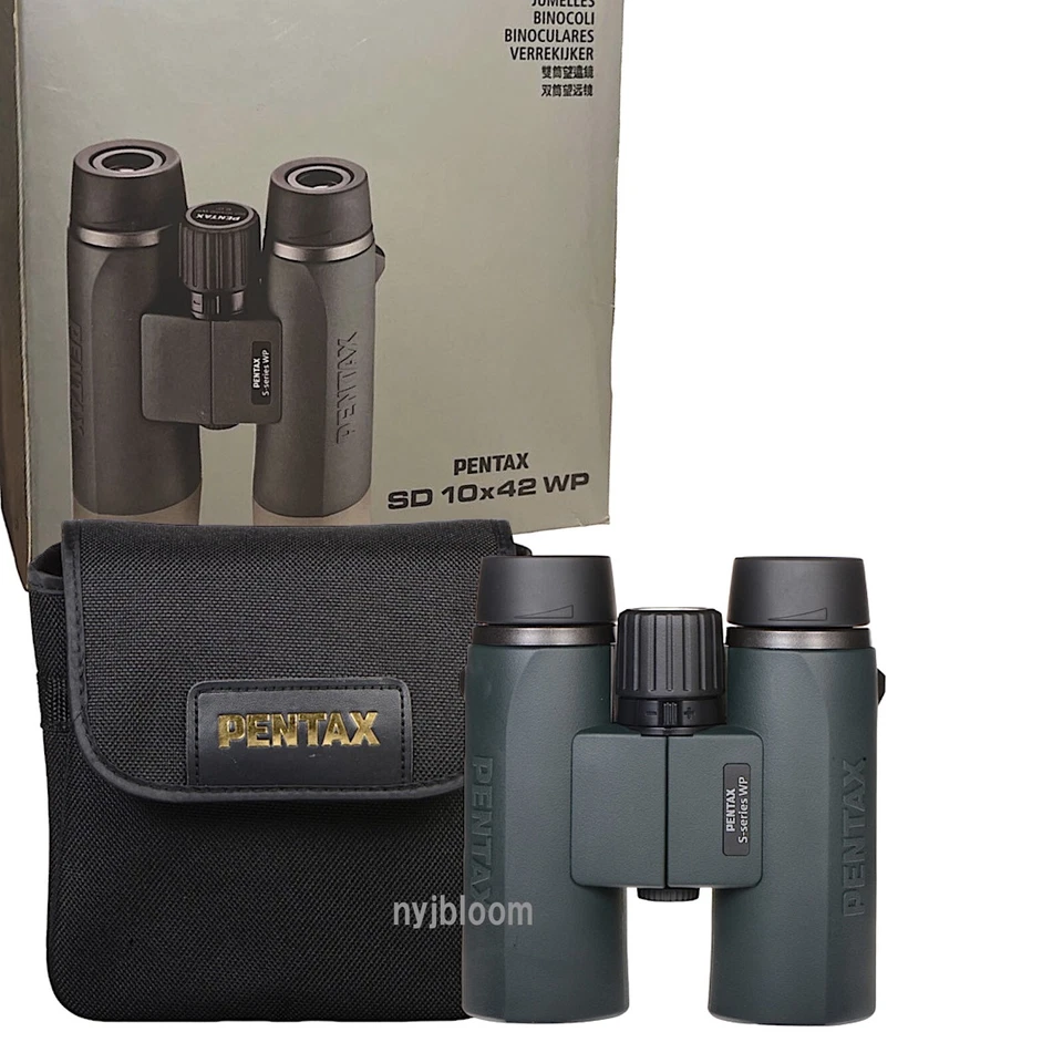 New PENTAX SD 10x42 WP Binoculars (S-Series) Roof-Prism Multi-Coating - Image 1 of 4