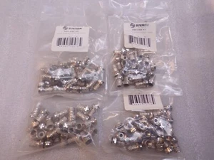Lot of (100 PCS) RG59 Twist-On F Connector New - Picture 1 of 3