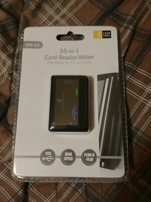 Case Logic 55-in-1 Card Reader/Writer One Device for 55 Card Types High Speed - Image 1 of 2