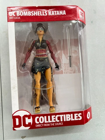 2017 DC Bombshells KATANA Action Figure - Box Damaged Cover