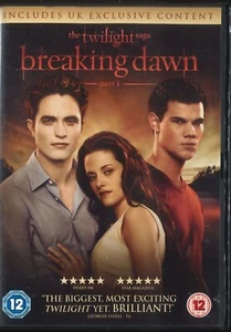 The Twilight Saga: Breaking Dawn - Part 1 (2011) DVD, Robert Pattinson Region 2 - Picture 1 of 2