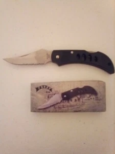 Frost USA Black Foldable Pocket Knife NEW(IL) - Picture 1 of 2