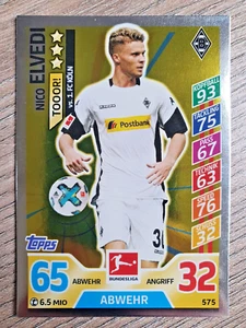 Topps Match Attax 17/18 - 575 - Nico Elvedi. TOOOR!. Borussia Mönchengladbach - Bild 1 von 1