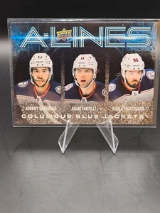 2024-25 Upper Deck Serie 1 #AL-9 Columbus Blue Chaquetas líneas A mota - Imagen 1 de 2
