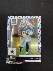 CeeDee Lamb #54 Stars Prizm 2022 Panini Donruss Optic Football Dallas Cowboys - Picture 1 of 6