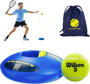 Tennis-Trainer Set with Wilson® Tennis Ball | Innovative ball Blue - Picture 1 of 7