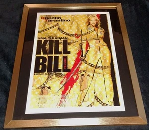 DEATH NYC ltd ed LG signed framed cinema art print 45x32cm Kill Bill tarantino - Picture 1 of 2