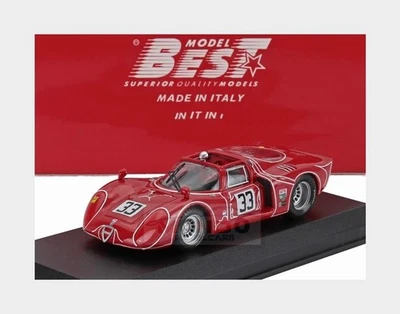 1:43 BEST Alfa Romeo T33.2 #33 Watkins Glen 1968 Kwech Martino BE9640-2 - Immagine 1 di 2