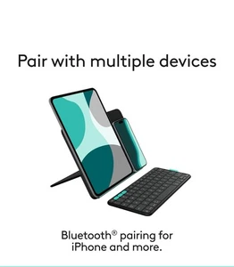 Logitech Combo Touch iPad Pro 11-inch (M4)(2024) Keyboard Case - Detachable back - Picture 1 of 5