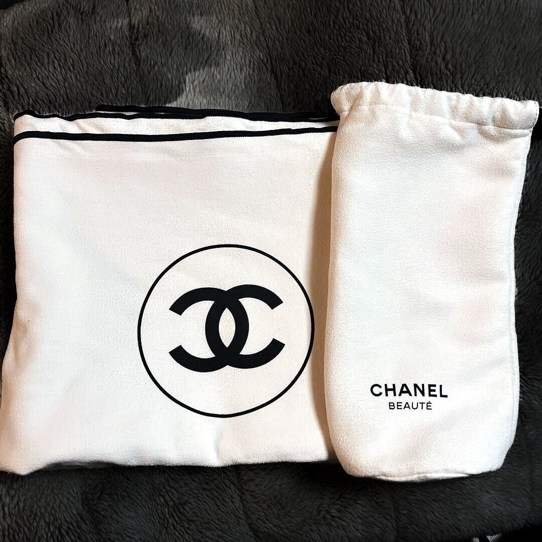CHANEL BEAUTE アイボリー ブランケット CHANEL BEAUTE アイボリー ブランケット