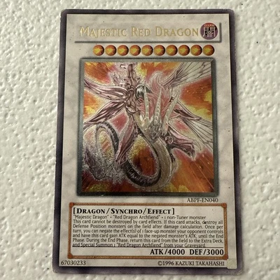 Majestic Red Dragon ABPF-EN040 Absolute Powerforce-1st Edition 1st Edition - Image 1 of 2