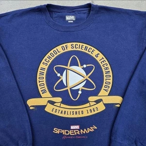 Marvel Spider-Man Mens Size 2XLMidtown School of Science & Technology sweatshirt - Picture 1 of 2