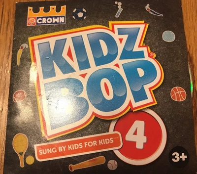 Kidz Bop 4 CD Sung By Kids For Kids Crown By Burger King Rare Ships N 24h - Изображение 1 из 4
