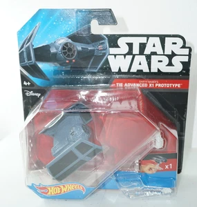 Hot Wheels Star Wars Darth Vaders TIE Advanced Fighter Prototipo Diecast Modelo D - Imagen 1 de 9