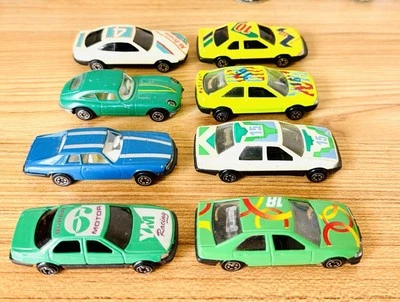 BMW Jaguar Tercel 1/64 Scale Die-Cast Yatming Sedan Coupe Lot of 8 Cars! - Image 1 of 4