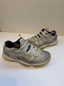 Jordan 11 Retro Low Light Bone Snakeskin  - Picture 1 of 6