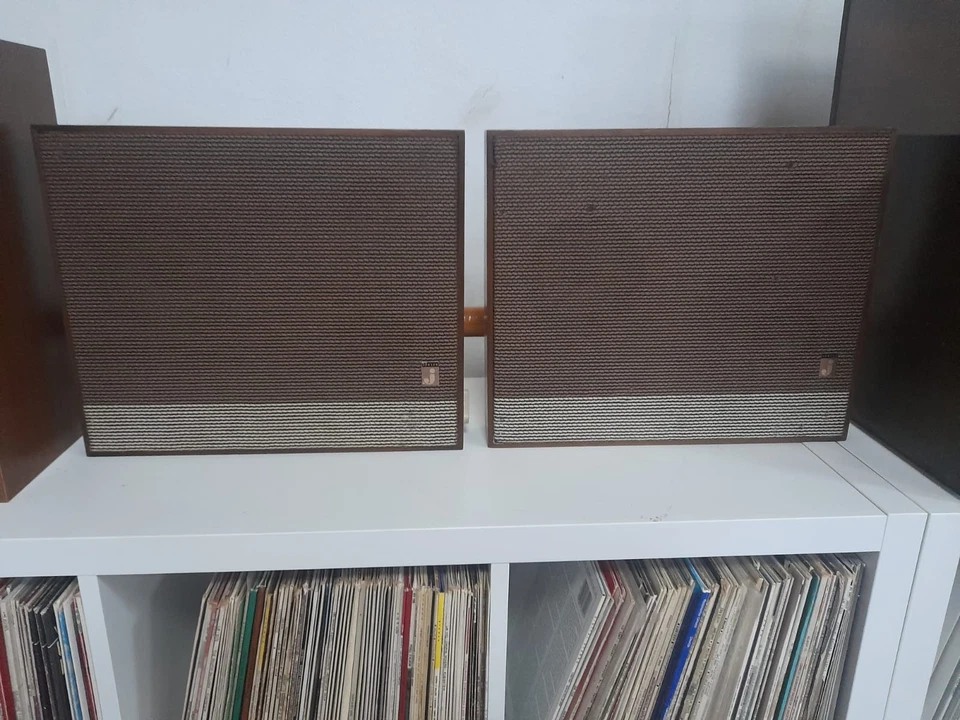 CASSE ACUSTICHE JENSEN  X-20 SLIM COMPACT A DUE VIE MADE  IN USA WALNUTS COLOR - Immagine 1 di 4