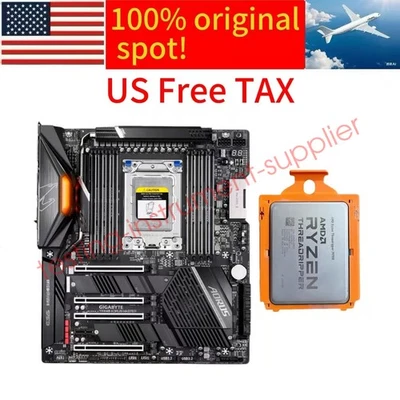 AMD Ryzen Threadripper 3970x + Gigabyte TRX40 AORUS MASTER combination - Image 1 of 4