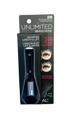 Loreal Unlimited Length & Lift Mascara #235 Blackest Black 0.24oz (1 New) - Image 1 of 4