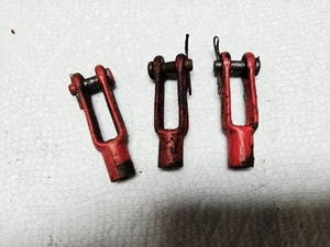 Gravely Clevis's Yokes (3) 1/4" 1/4" Fine Thread 800 8000 812 816 8122 8163 - Picture 1 of 8