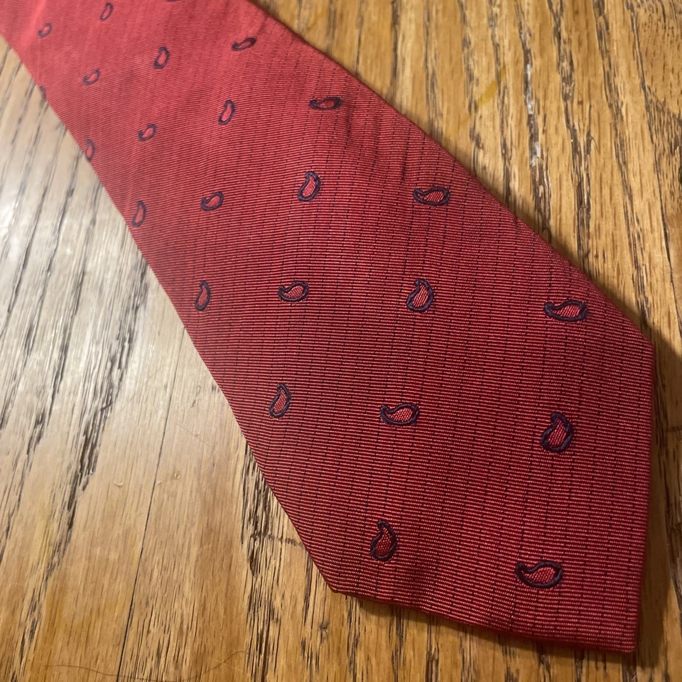 Corbata de cachemira semi ajustada de seda Altea usada en excelente estado para hombre hecha en Italia Foto 1 de 4